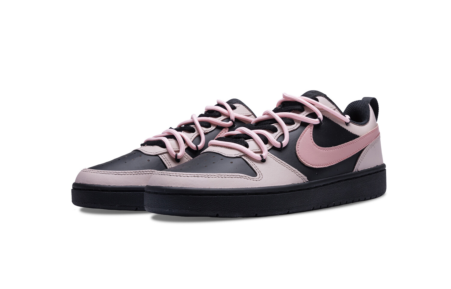 

Кроссовки Nike Court Borough Skateboard Shoes Women's Low-Top Black, Черный, Кроссовки Nike Court Borough Skateboard Shoes Women's Low-Top Black