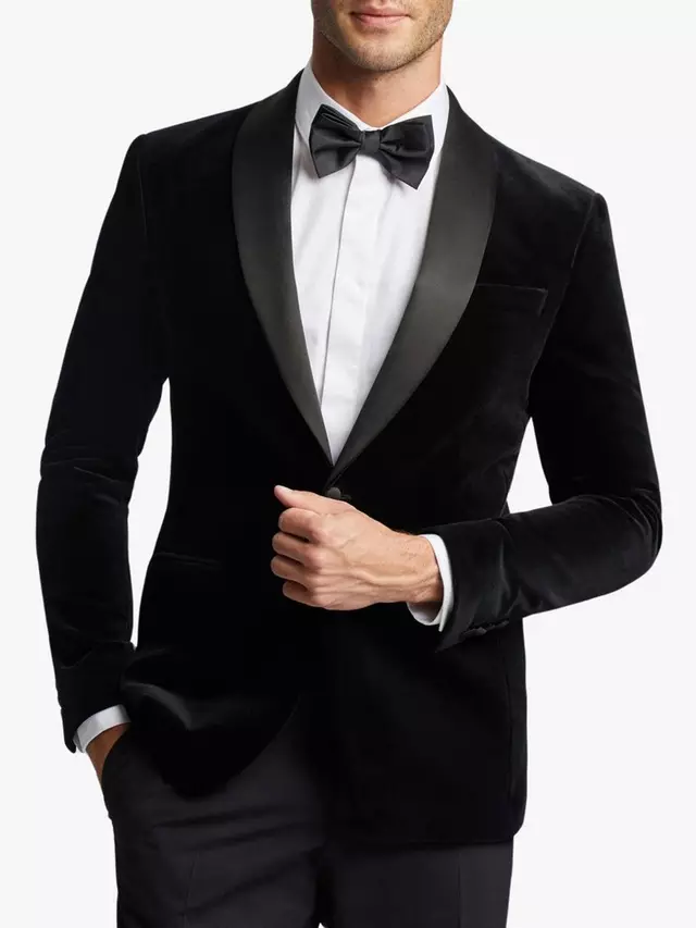

Куртка Ted Baker Vilas Velvet Suit, черный