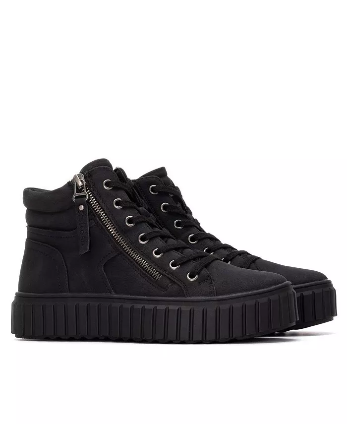 Женские повседневные кроссовки High Top Refresh Collection от XTI Xti, черный — фото 4