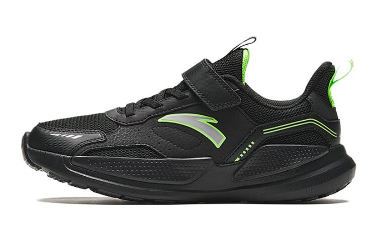 

Детские кроссовки GS Low-top черные/зеленые Anta Kids, черный/зеленый