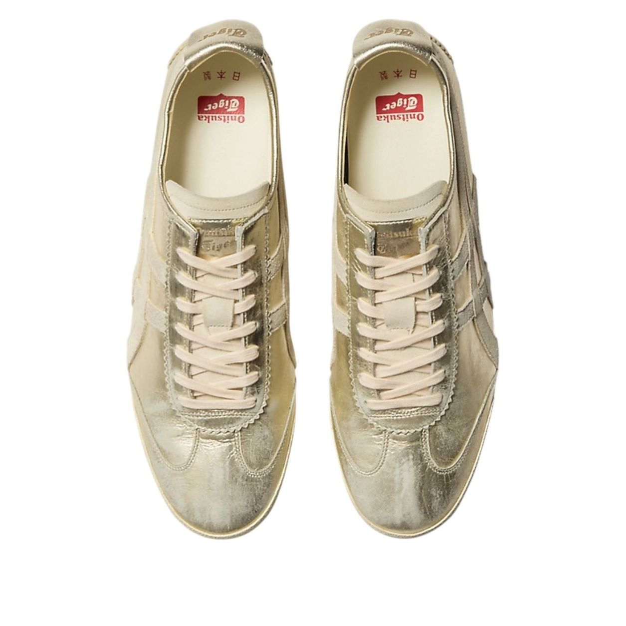 Onitsuka Tiger Nippon Made Mexico 66 Deluxe 'Pure Gold Cream' — фото 2