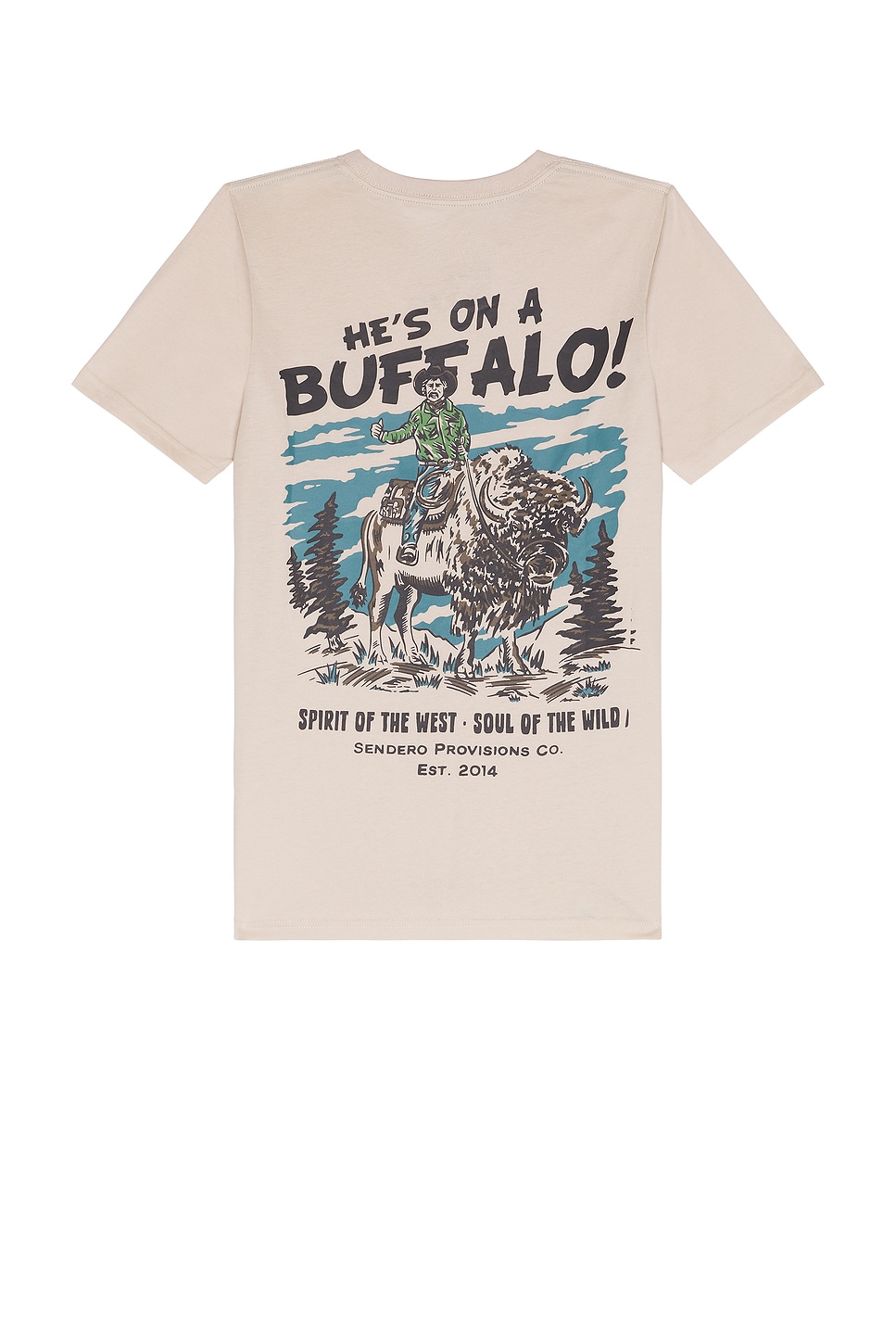 

Футболка Buffalo от Sendero Provisions Co., sand
