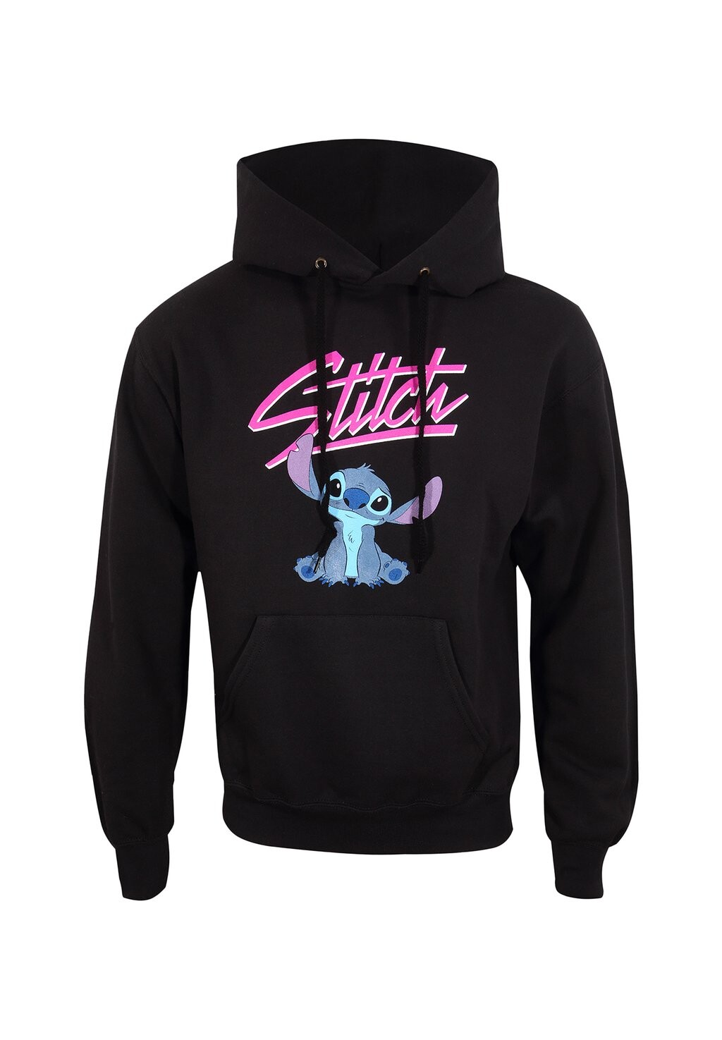 

Толстовка с капюшоном DISNEY LILO AND STITCH STITCH SCRIPT Henry Tiger, черный