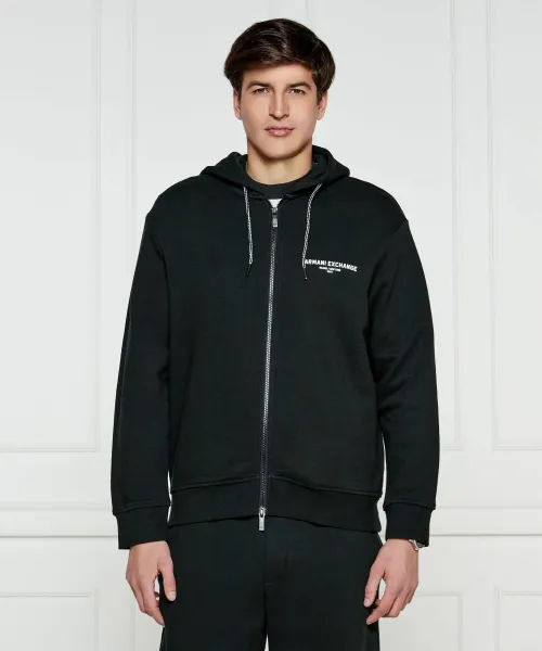 

Толстовка Regular fit Armani Exchange, зеленый