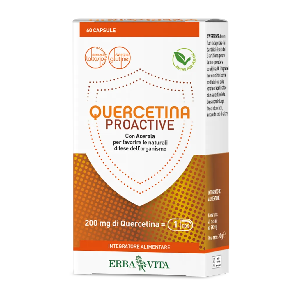 

Erba Vita Quercitina Проактивная иммунная защита Добавка