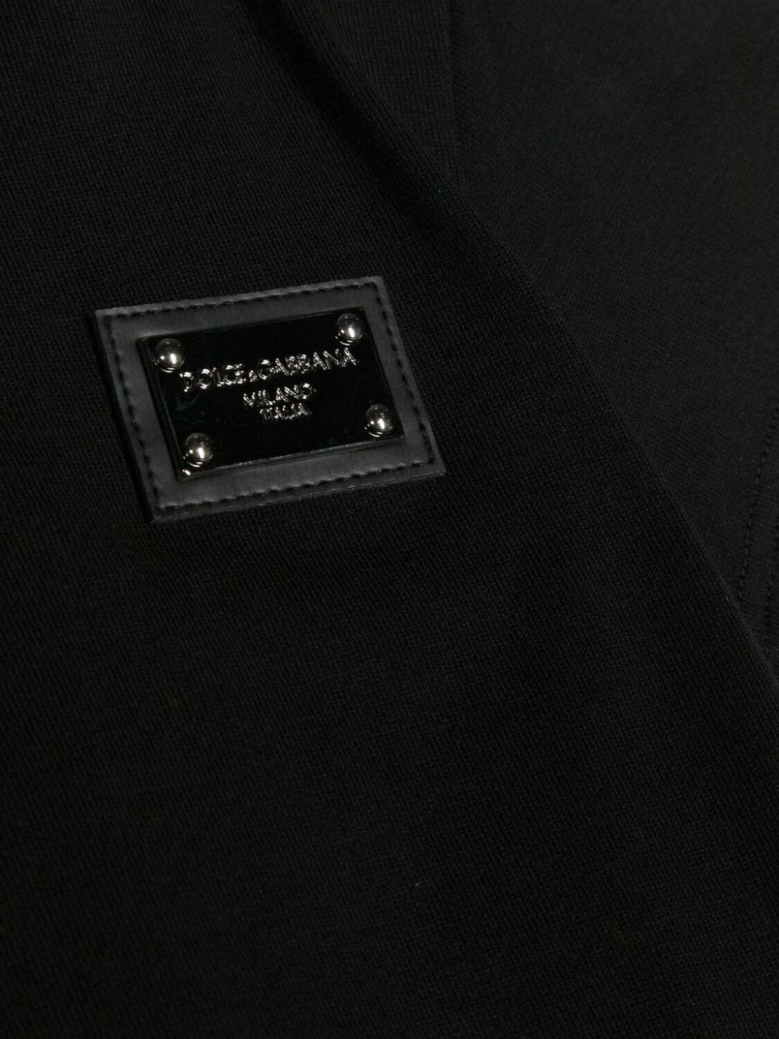 Dolce & Gabbana футболка с логотипом, черный — фото 3