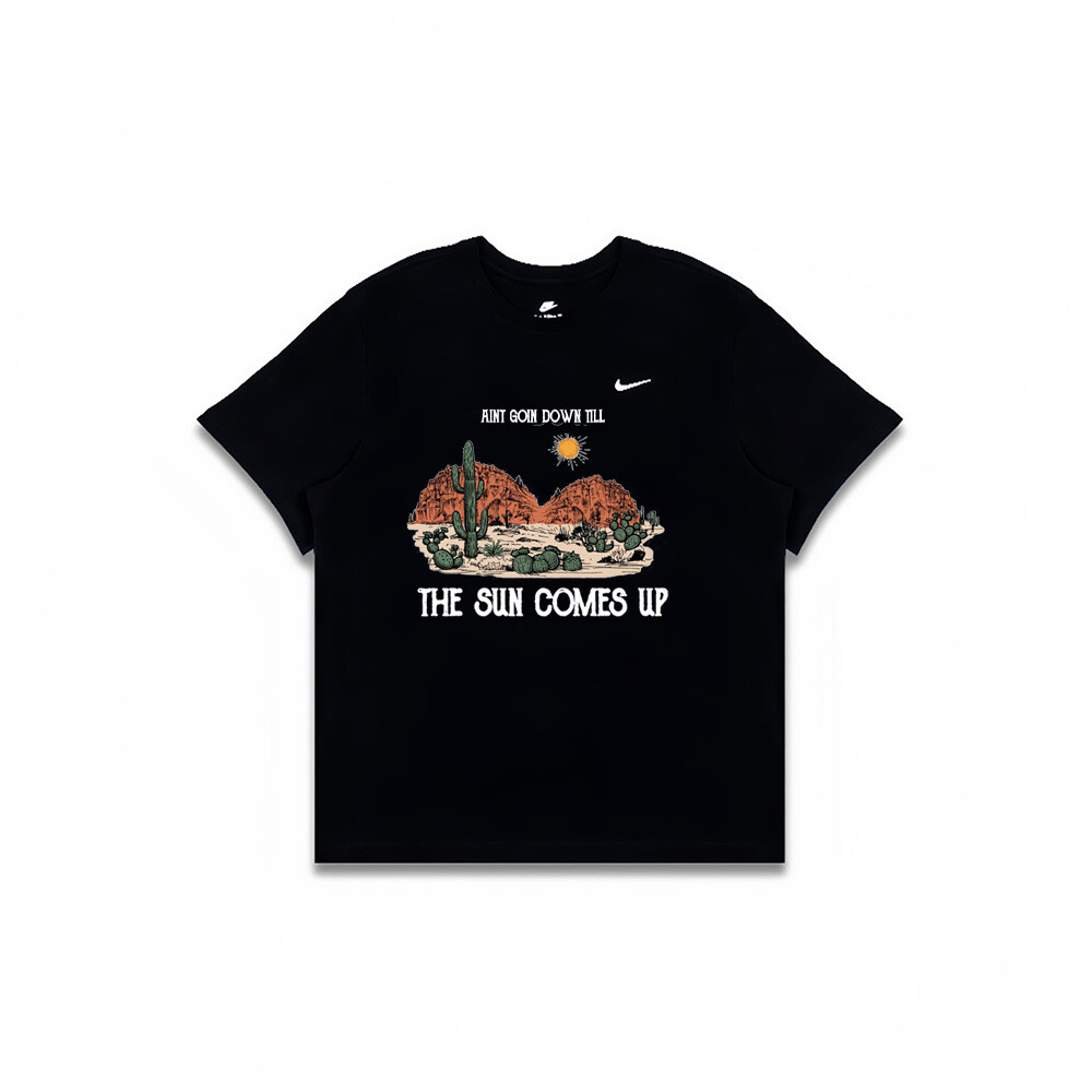 

Футболка мужская черная Nike, черный