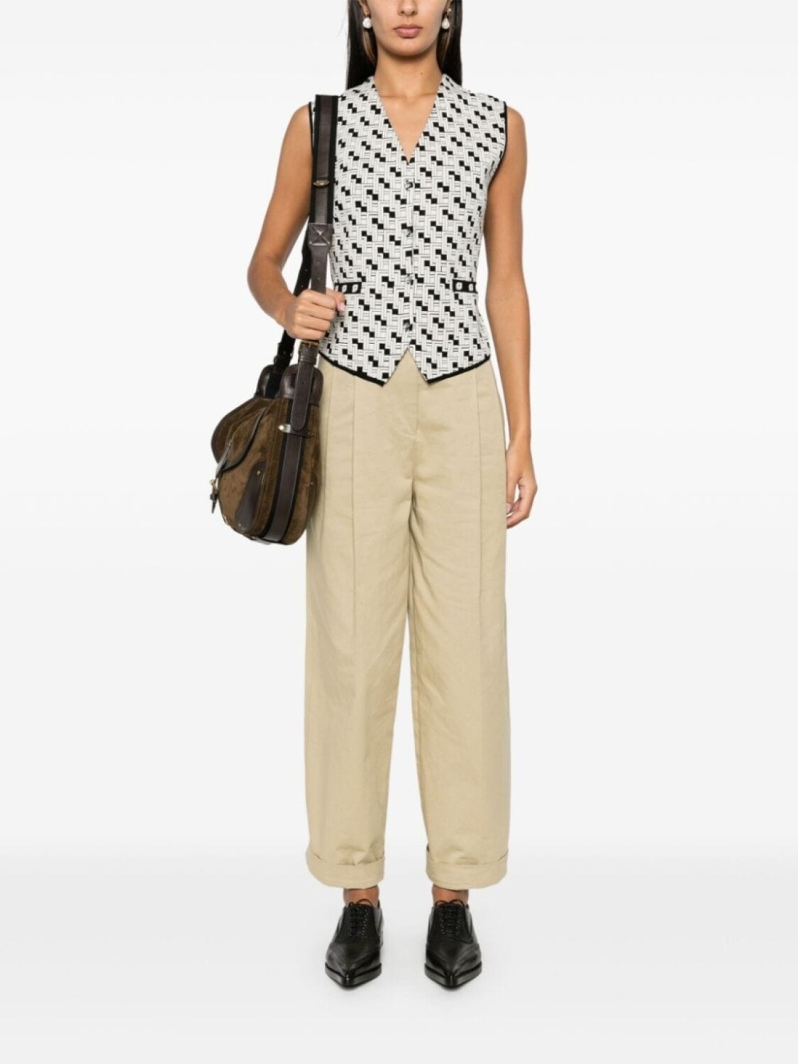 

Жилет DVF Diane von Furstenberg Jil, белый