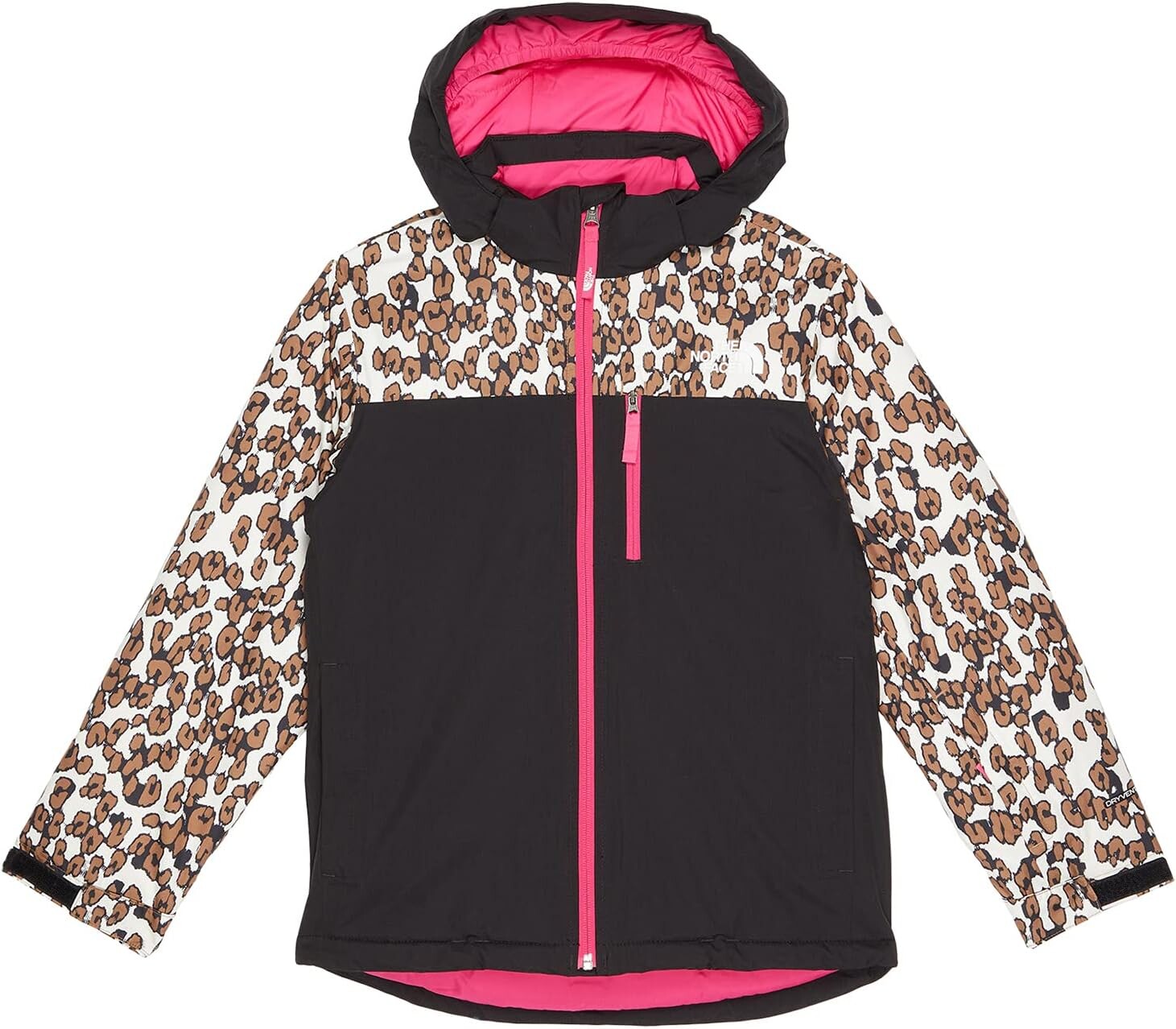 

Куртка The North Face Snowquest Plus Insulated Jacket, цвет Pinecone Brown Leopard Print