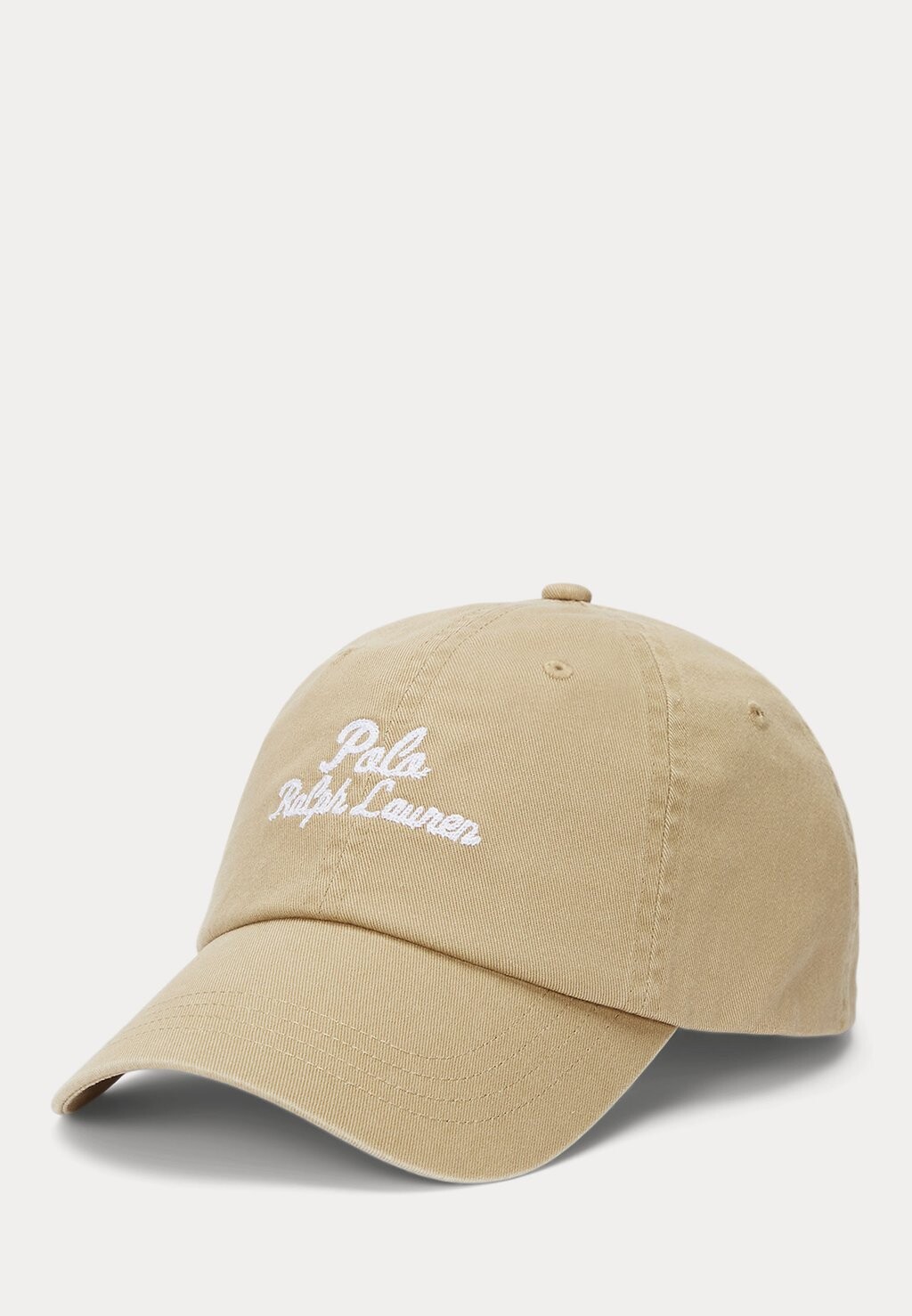 

Бейсболка EMBROIDERED TWILL BALL CAP Ralph Lauren, цвет Cafe Tan