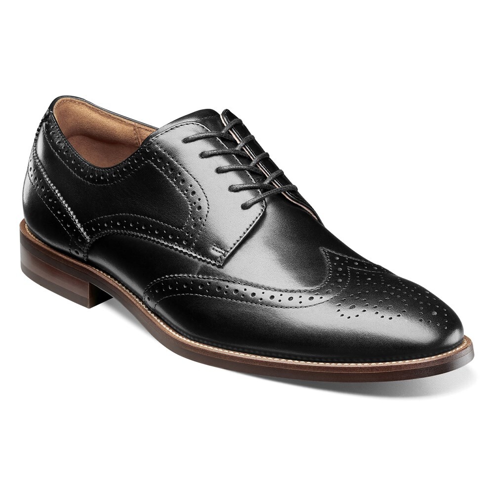 

Мужские оксфорды Rucci Wing Tip Florsheim, черный