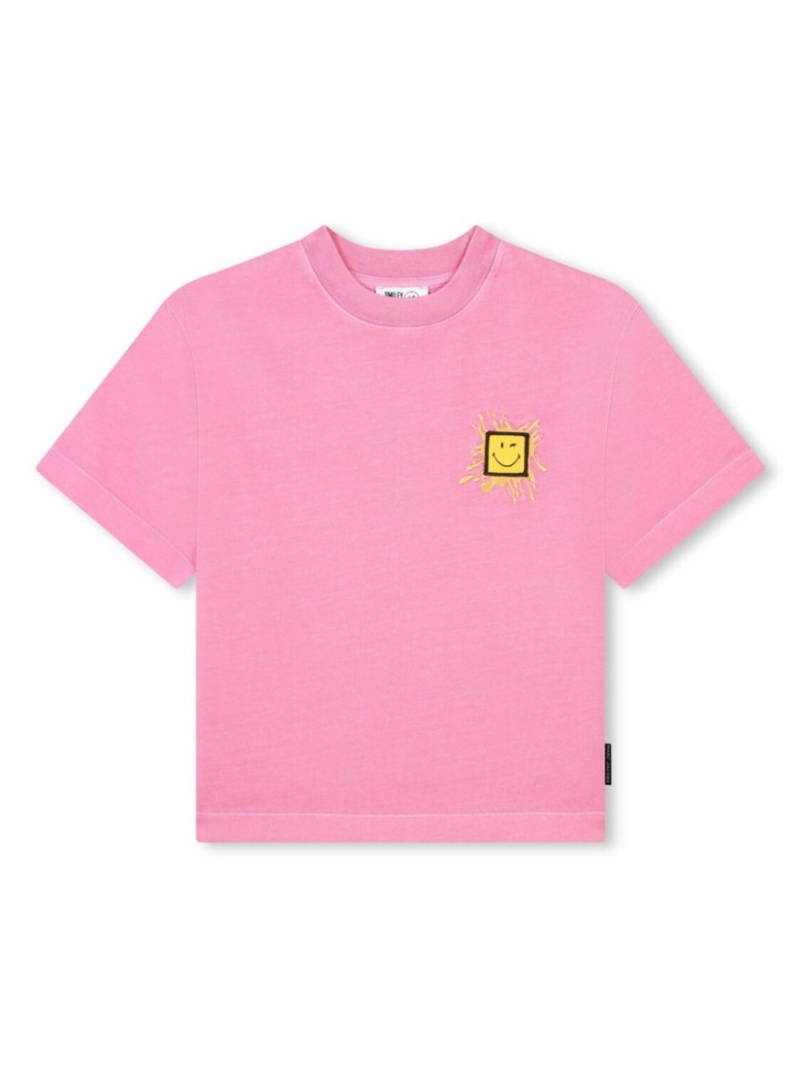 

Marc Jacobs Kids футболка с декором Rear, розовый