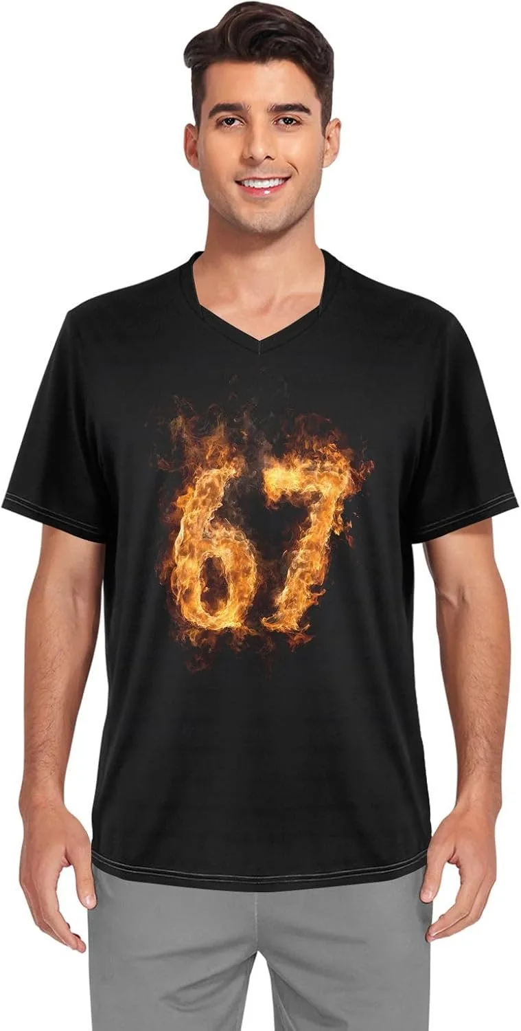 

Футболка Flame 67 для мужчин спортивная FENOCHE