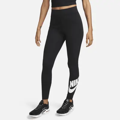 Леггинсы Nike Sportswear Classics, черный/белый