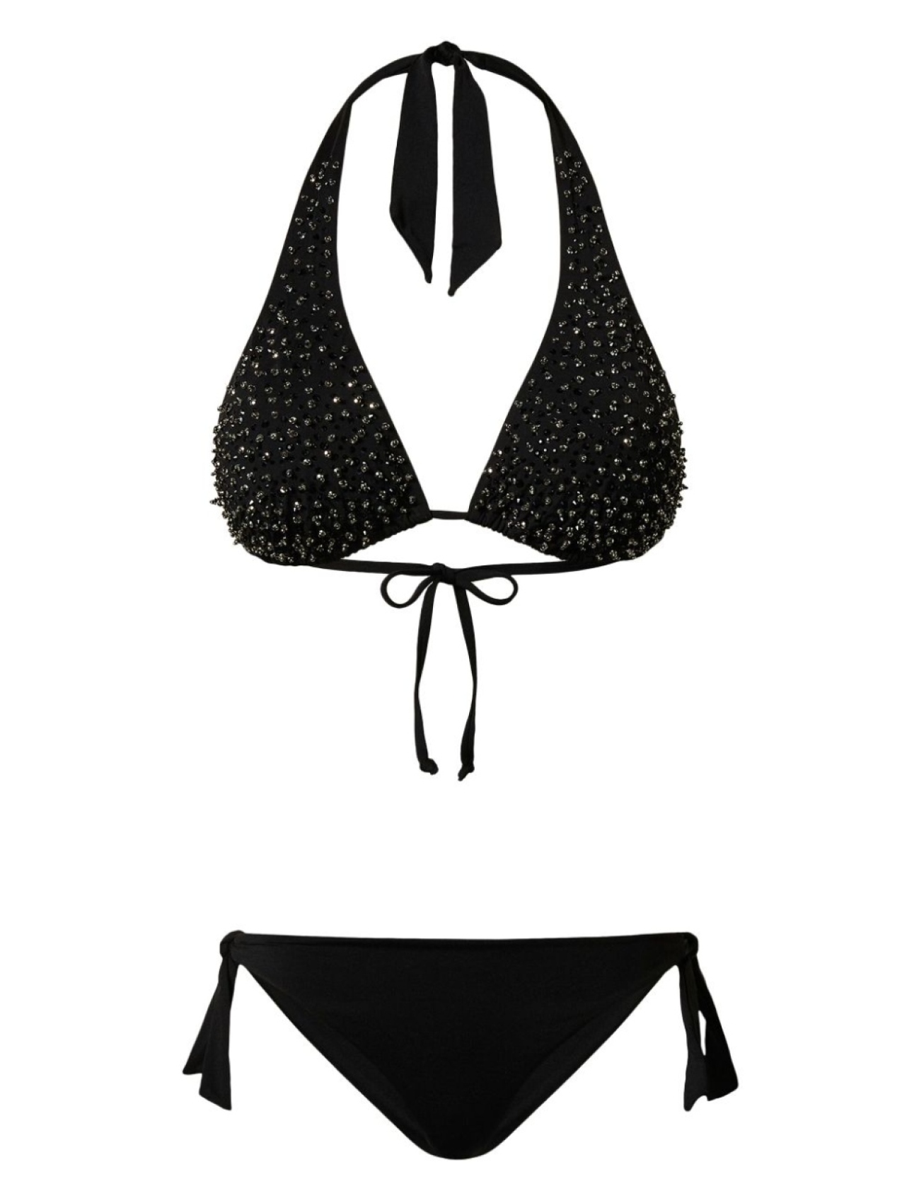 

TWINSET трикотажное бикини, черный