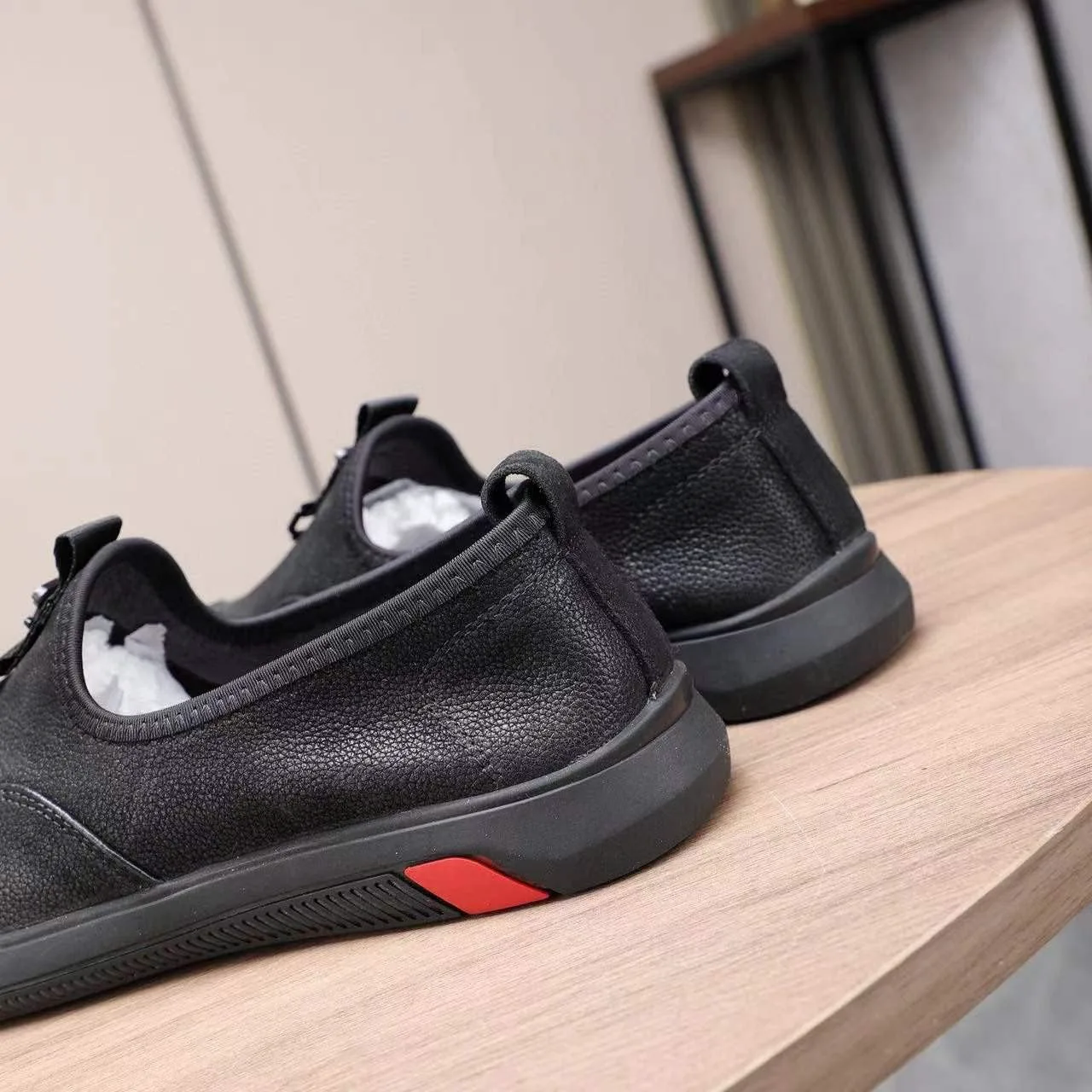 

Мужские слипоны Классические легкие кроссовки из натуральной коровьей кожи Повседневная обувь Mengchengying, коричневый