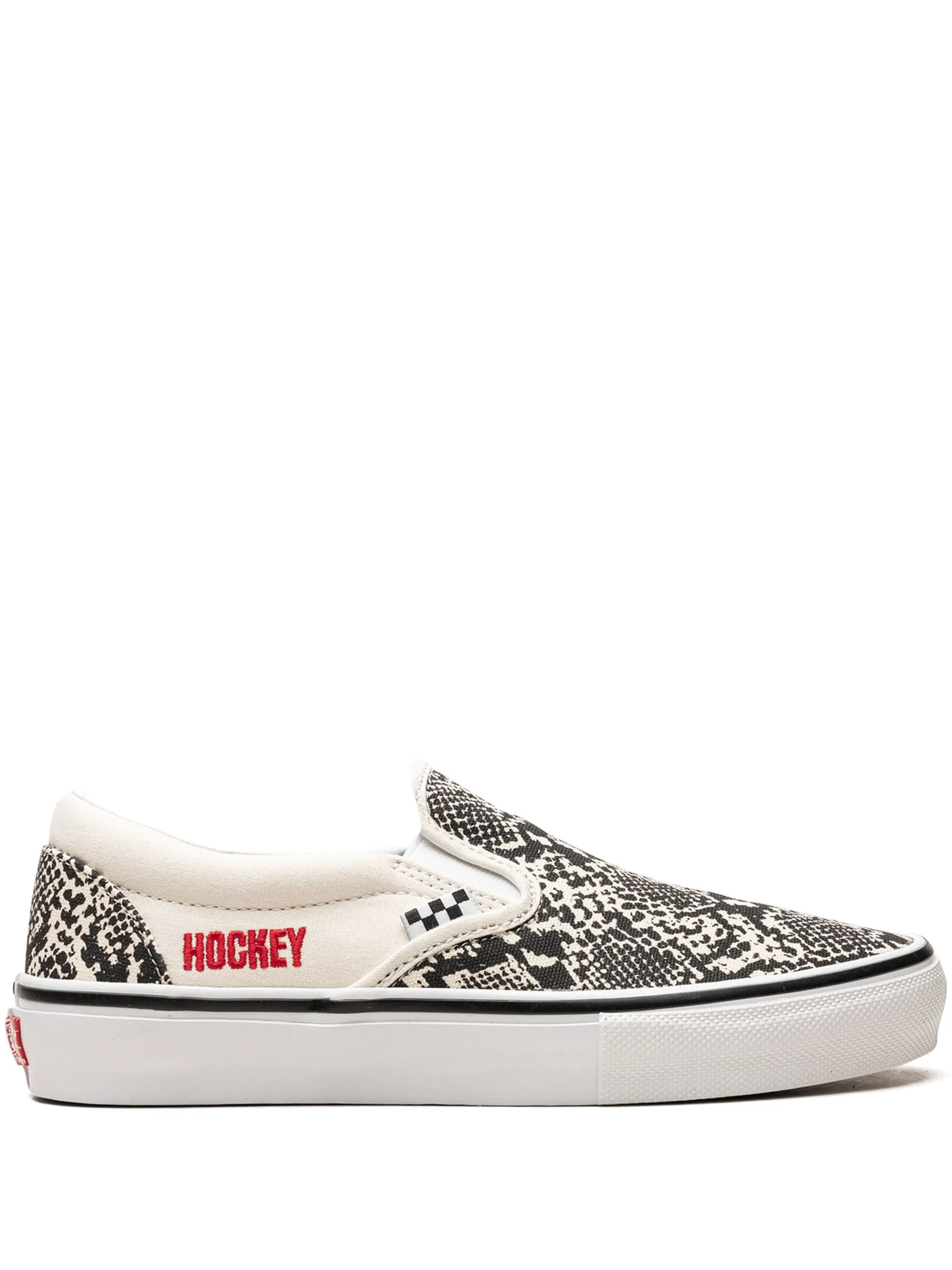 

Слипоны Skate Slip-On Snakeskin из коллаборации с Hockey Vans, белый