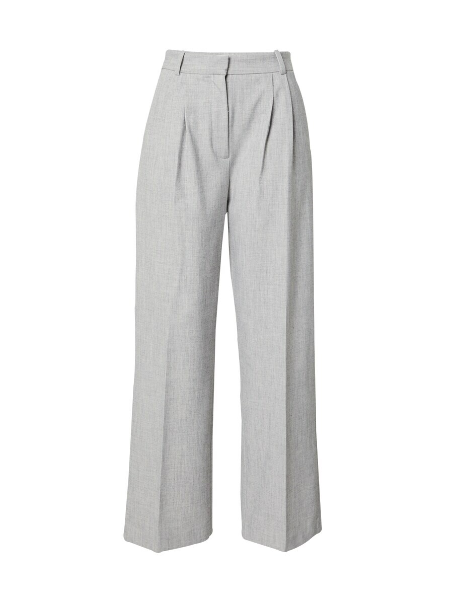 

Брюки Abercrombie & Fitch Loose fit Pleated Pants SLOANE, цвет mottled grey