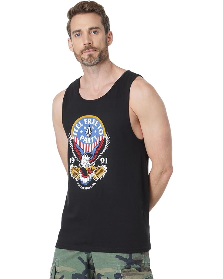 

Майка Volcom Freedomeagle Tank, черный