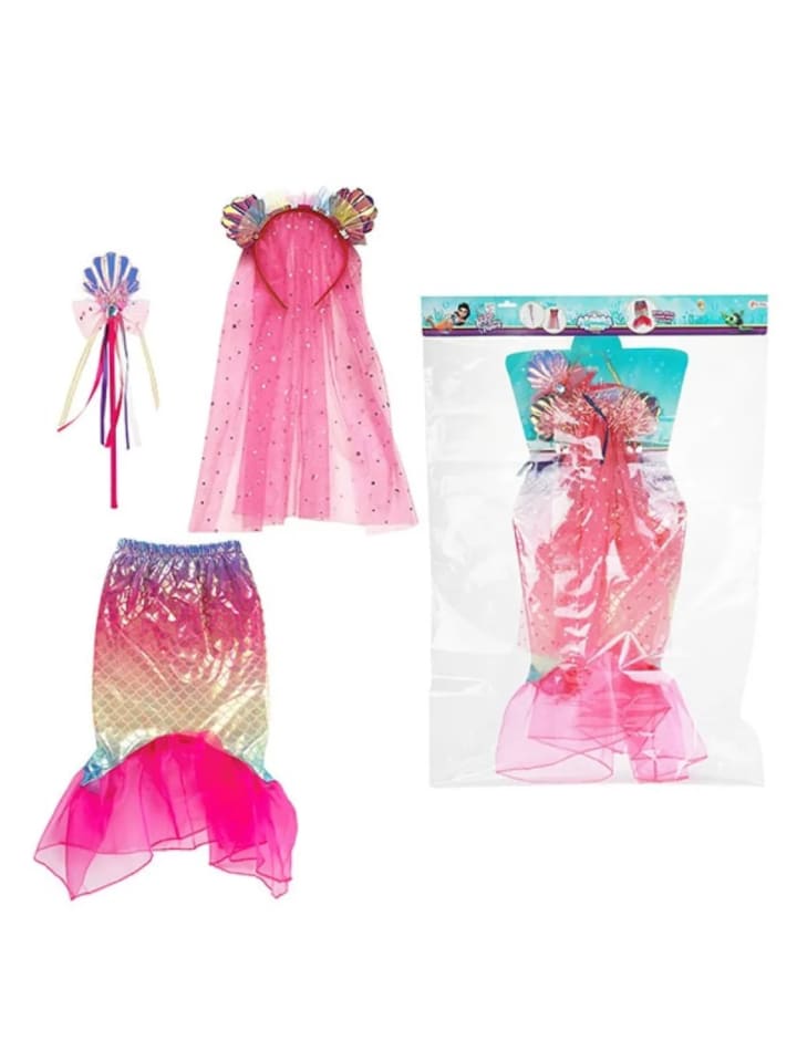 

Toi-Toys Костюм русалки (платье, диадема, волшебная палочка) розового цвета