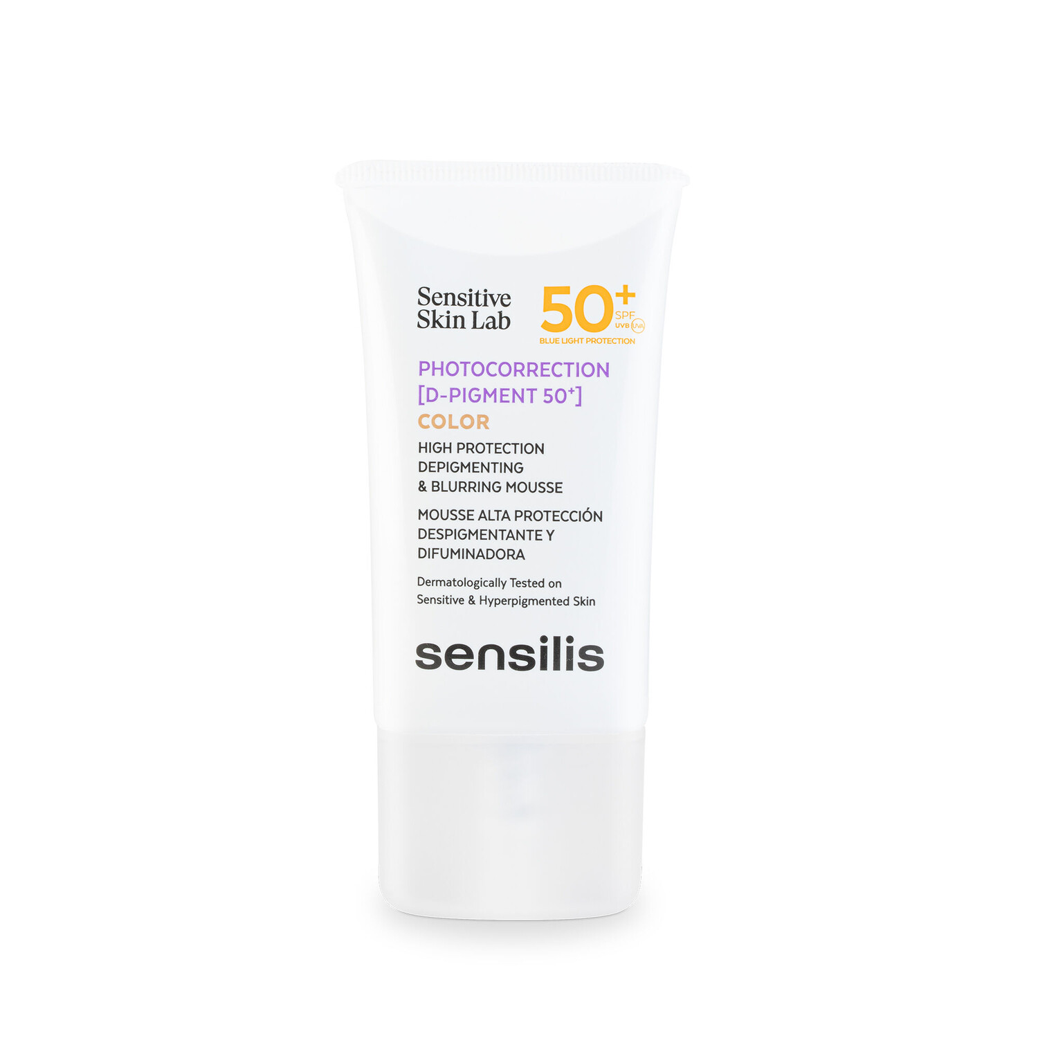 

Крем-пенка выравнивающая тон кожи для лица с spf50+ Sensilis Photocorrection, 40 мл