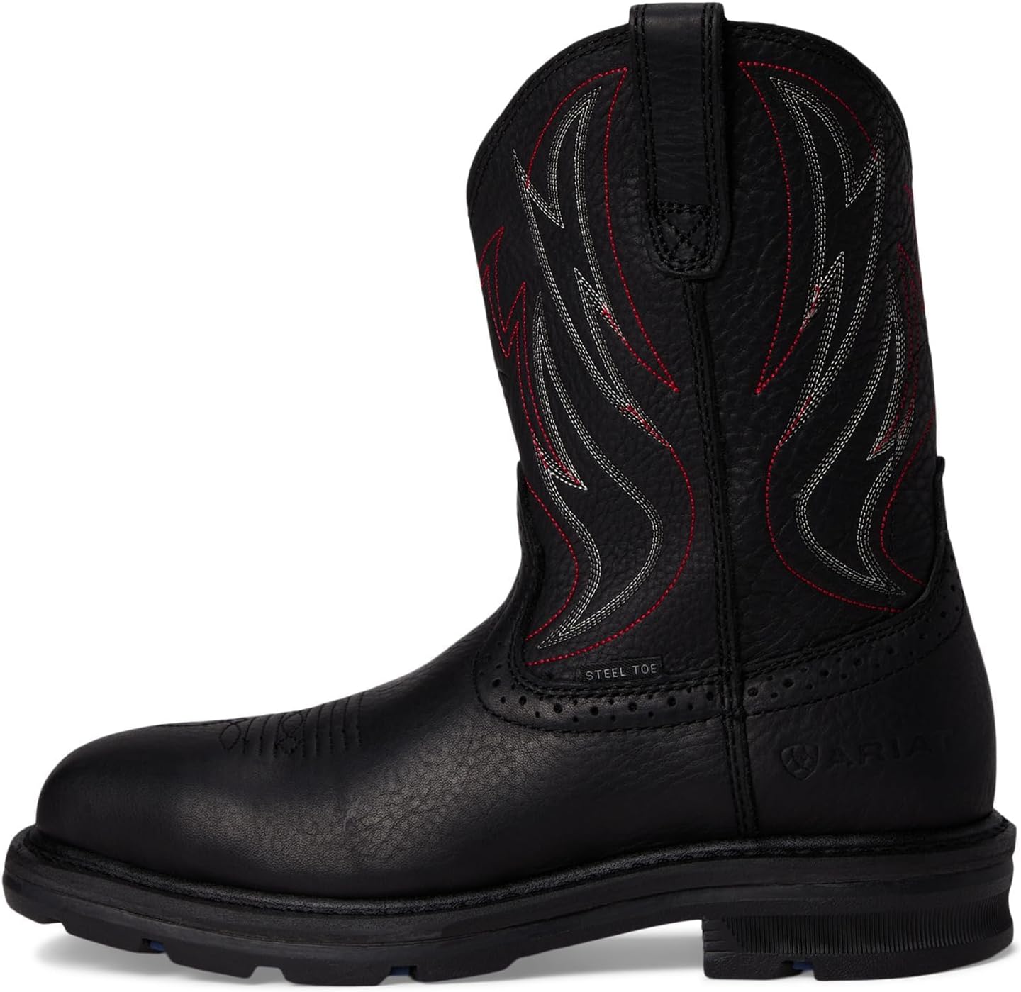 Мужские ботинки Ariat Sierra с защитным носком из стали, черный — фото 4