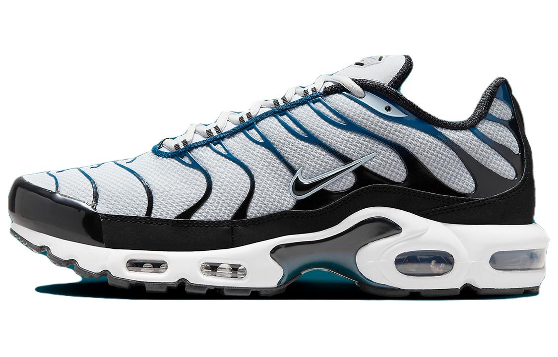 

Кроссовки Air Max Plus Pure Platinum Court Blue Nike, белый/черный