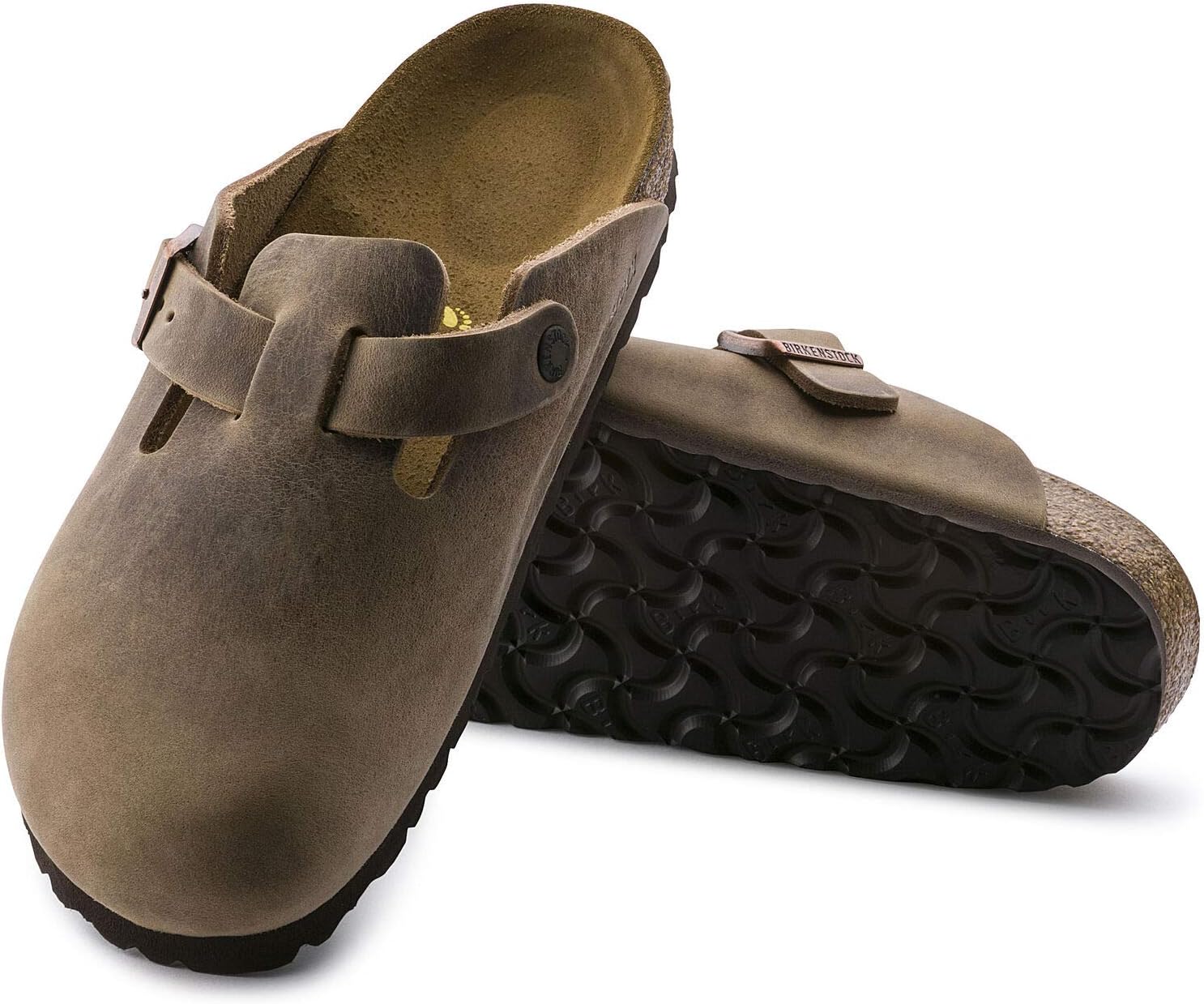 Детские мюли Birkenstock Arizona для мальчиков и девочек, коричневый — фото 3