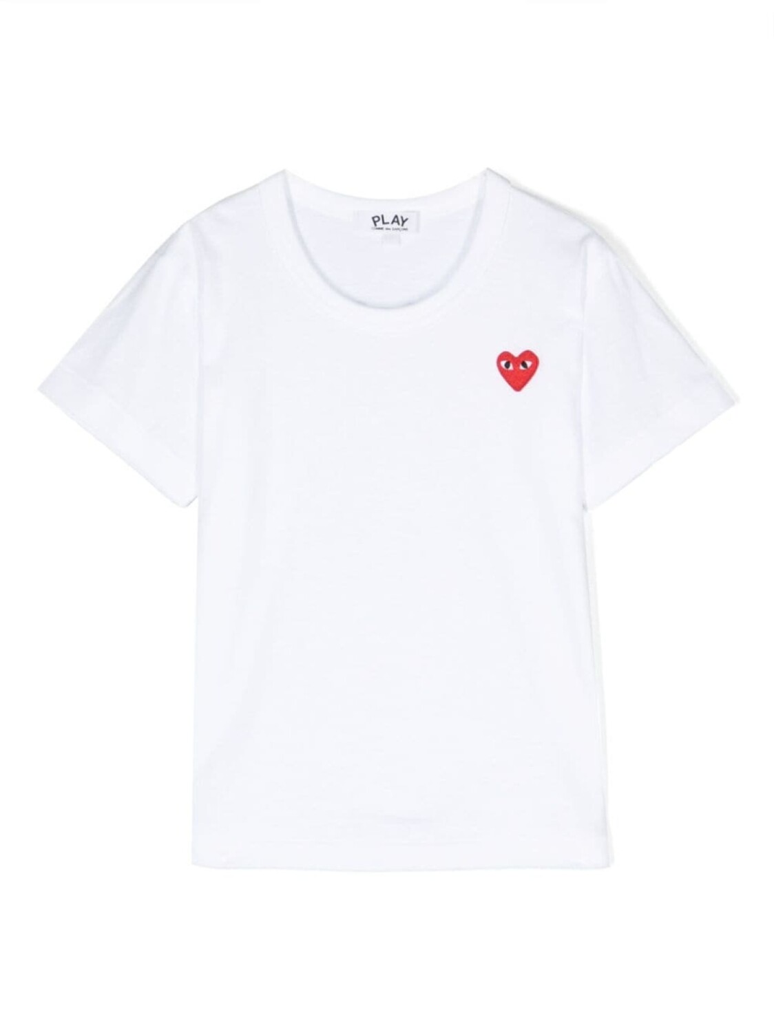 

Comme des Garçons футболка с нашивкой-логотипом, белый