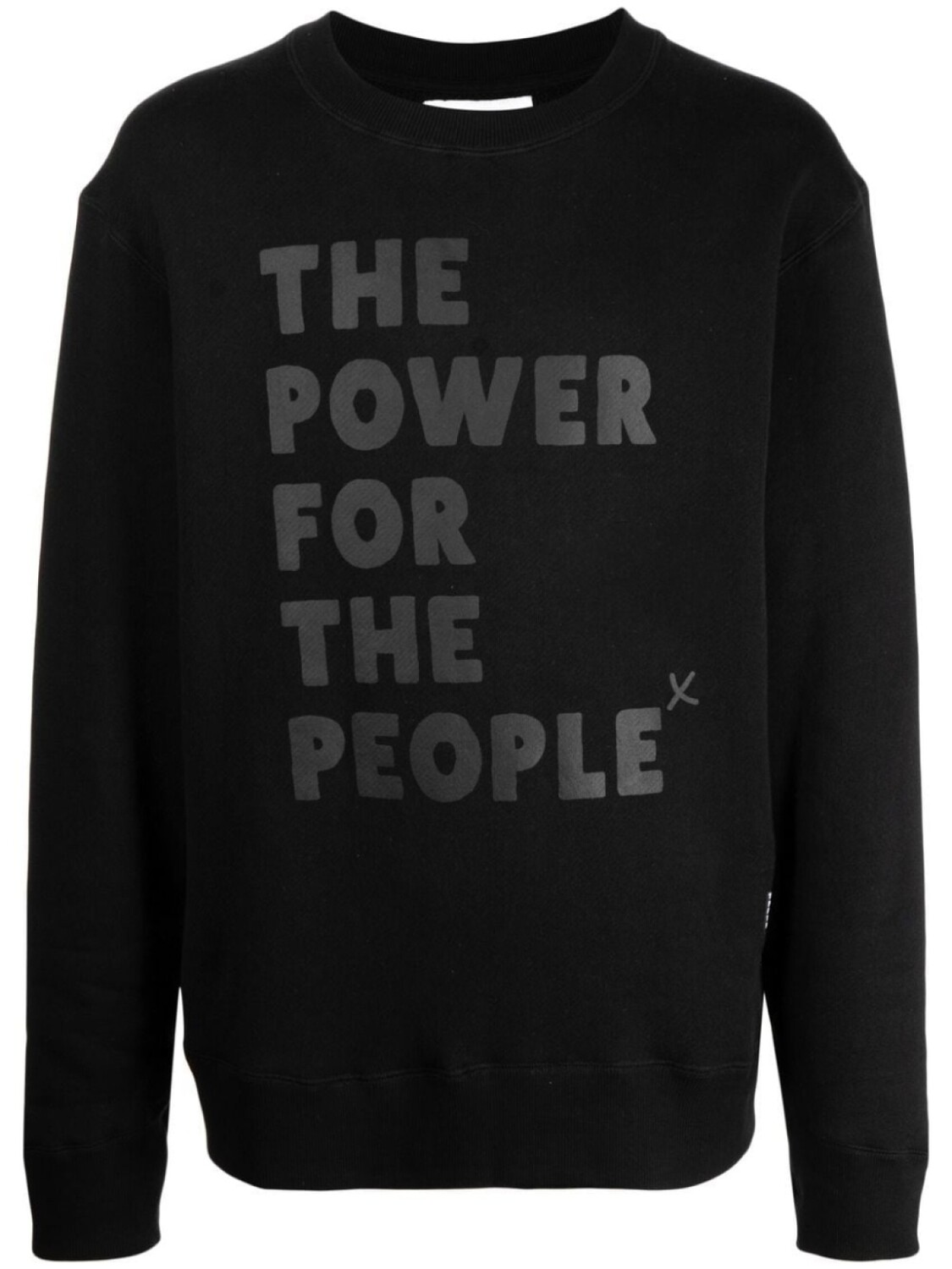 

The Power For The People толстовка с логотипом, черный