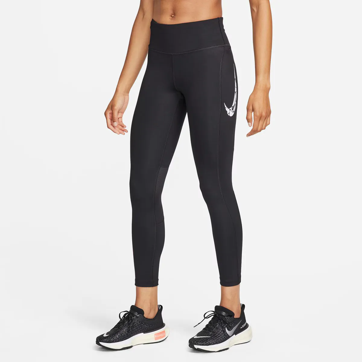 

Женские колготки Nike Swoosh Fast, чёрный