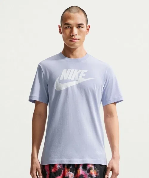 Мужская футболка NIKE NSW Futura Icon с логотипом синяя