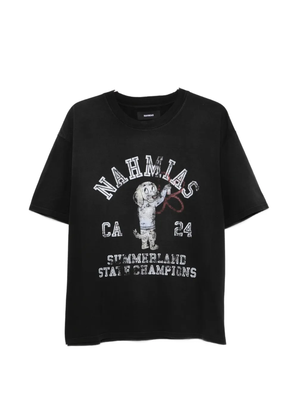 

Футболка с графическим принтом Nahmias, черный