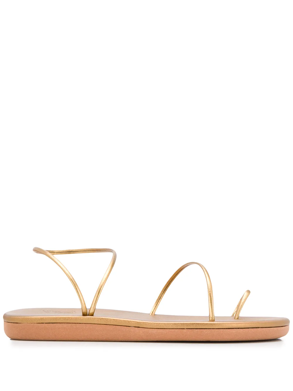 Сандалии Kansiz с ремешками Ancient Greek Sandals, золотой