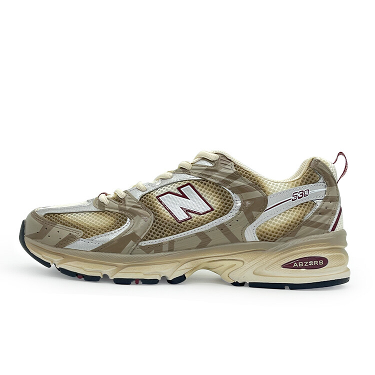

Кроссовки NB 530 унисекс с низким верхом коричневый/белый New Balance