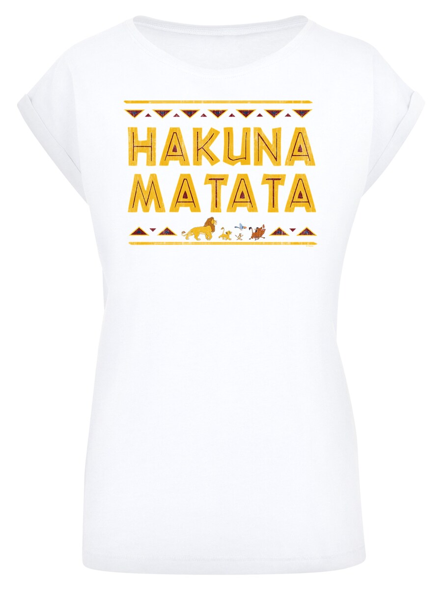 

Рубашка F4NT4STIC Disney König der Löwen Hakuna Matata, белый