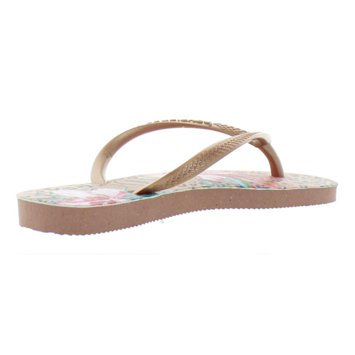 

Шлепанцы с принтом для девочек Havaianas, цвет Crocus Rose