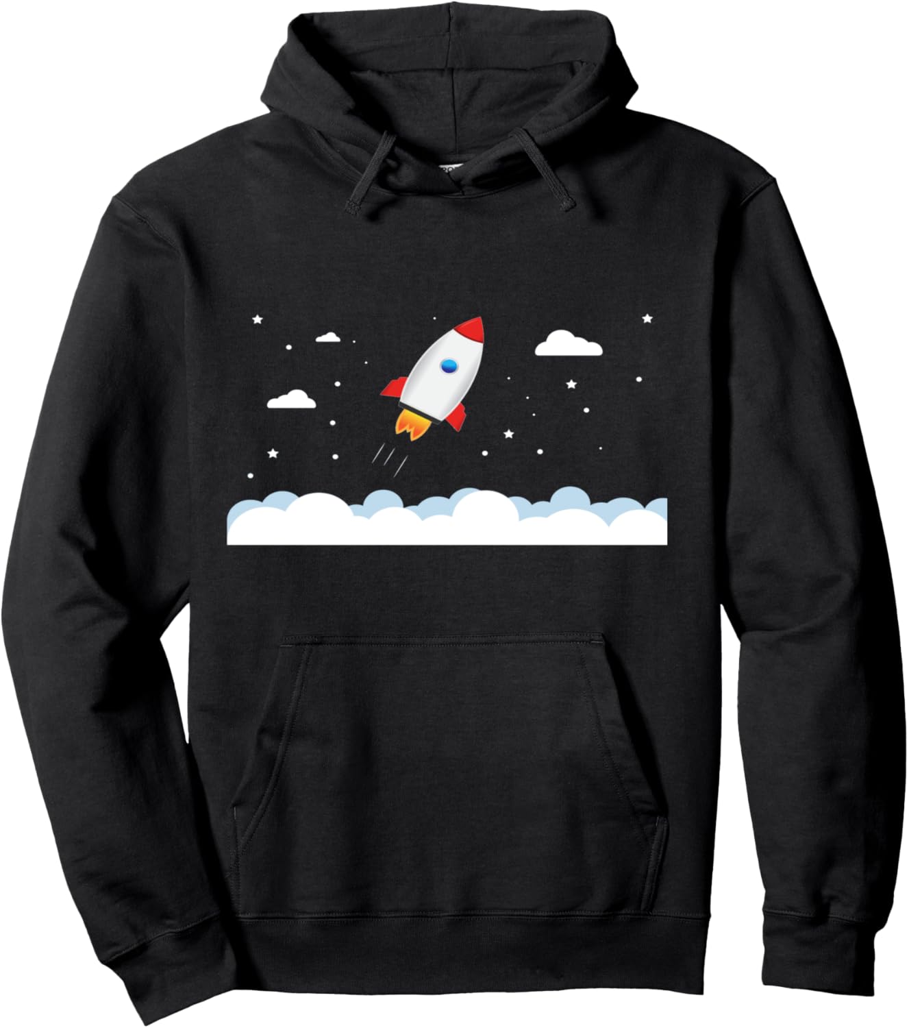 

Толстовка Starry Rocket с маленьким кулоном, черная Space And Astronauts, Черный, Толстовка Starry Rocket с маленьким кулоном, черная Space And Astronauts