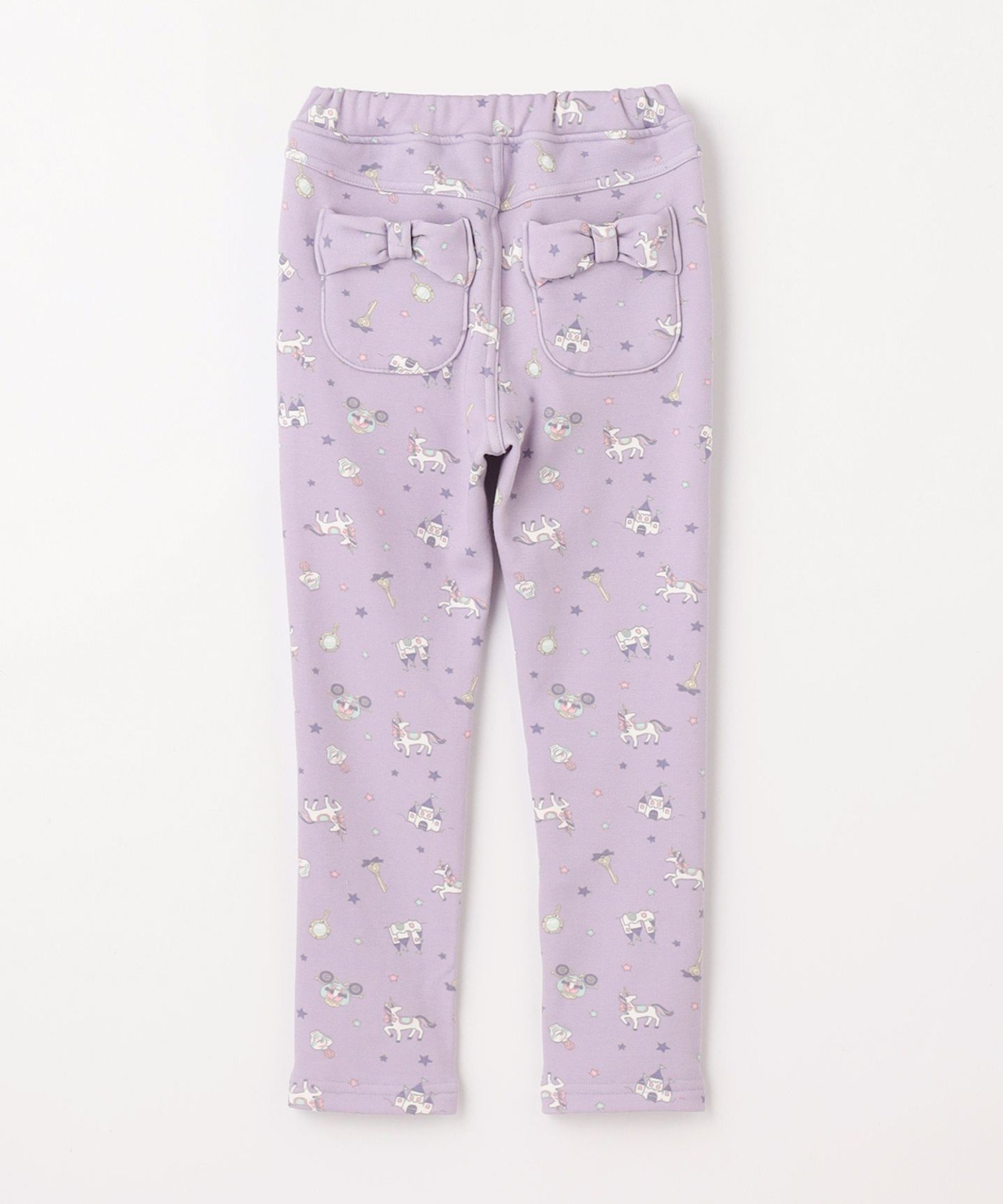 Брюки 7days с флисовой подкладкой и принтом по всей поверхности ANY KIDS, Lavender unicorn pattern [682] — фото 4