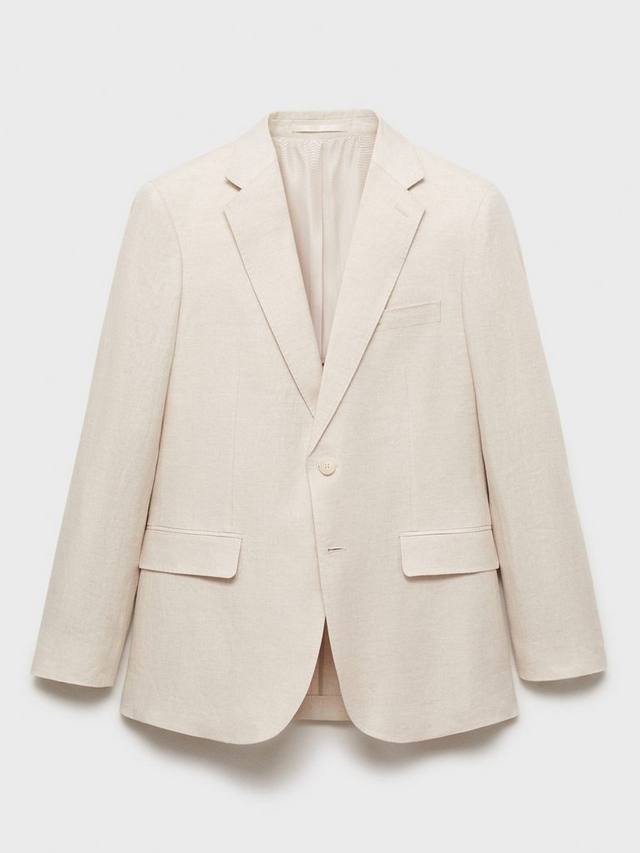 

Льняной пиджак Amalfi Mango, Light Beige