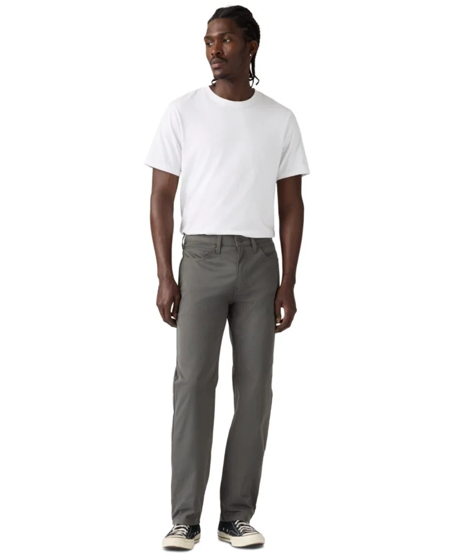 Мужские прямые брюки 514 Straight Tech Pants Levi'S, серый — фото 2