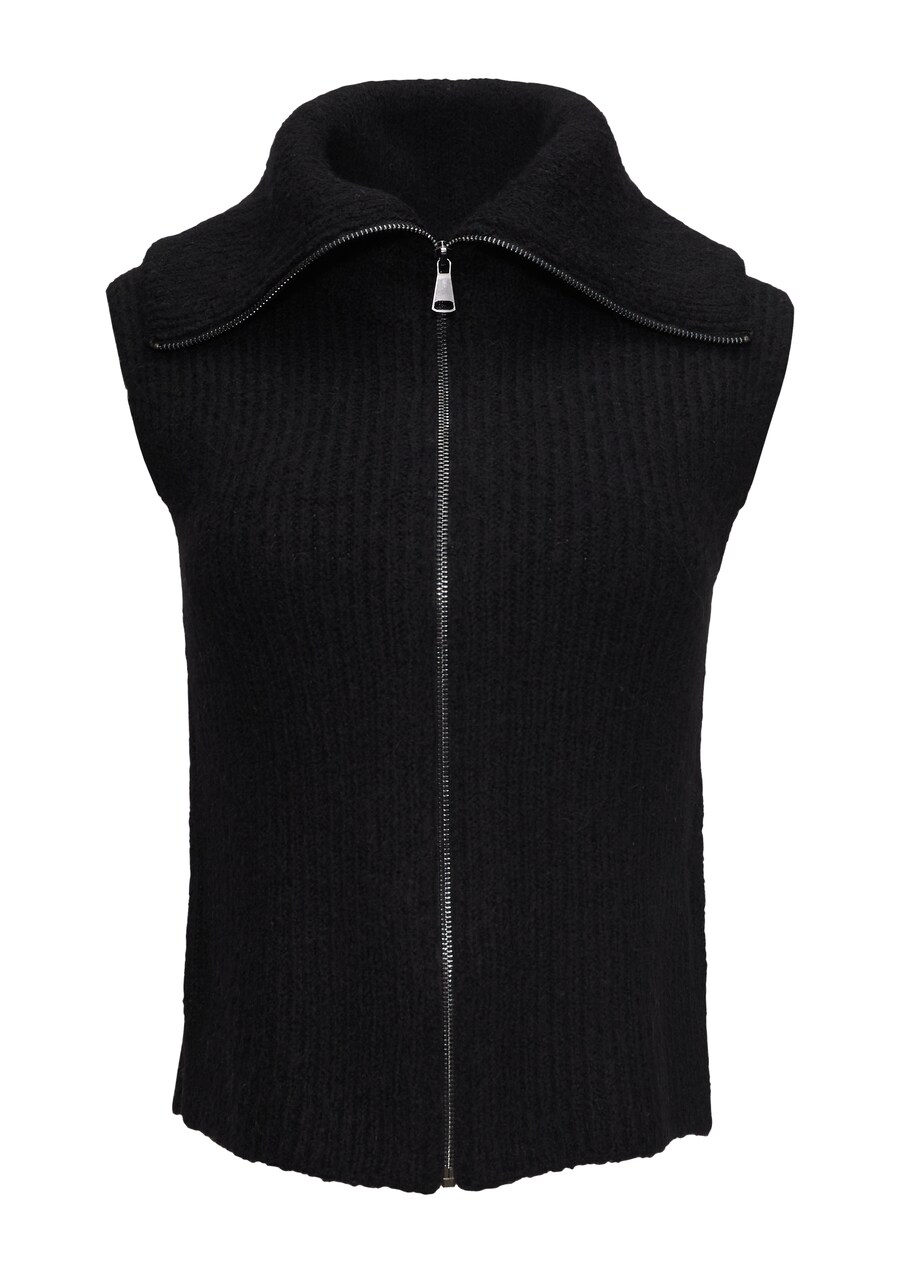

Вязаный жилет s.Oliver BLACK LABEL, черный