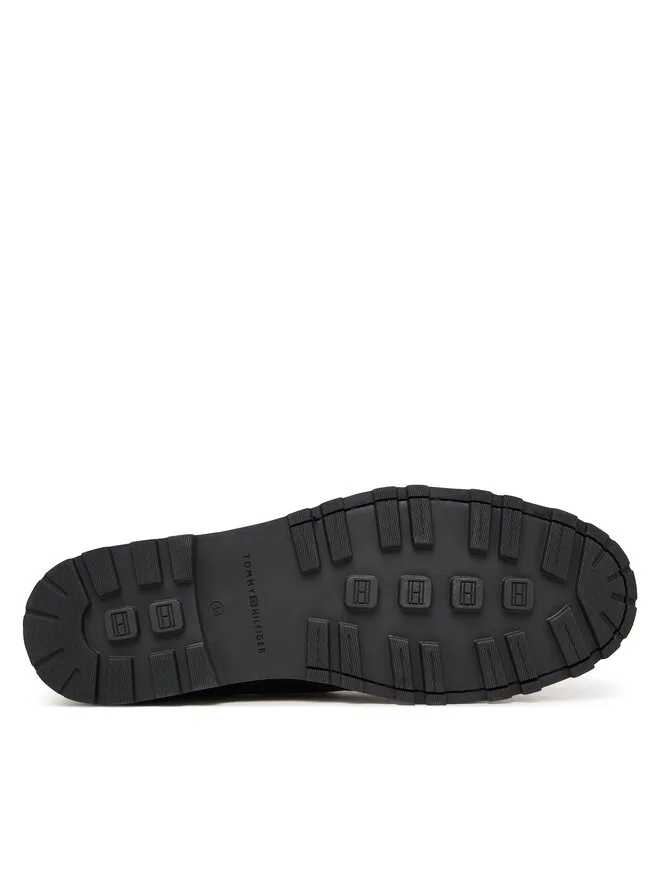 Tommy Hilfiger Мокасины Light Lth FM0FM05746 черные — фото 4