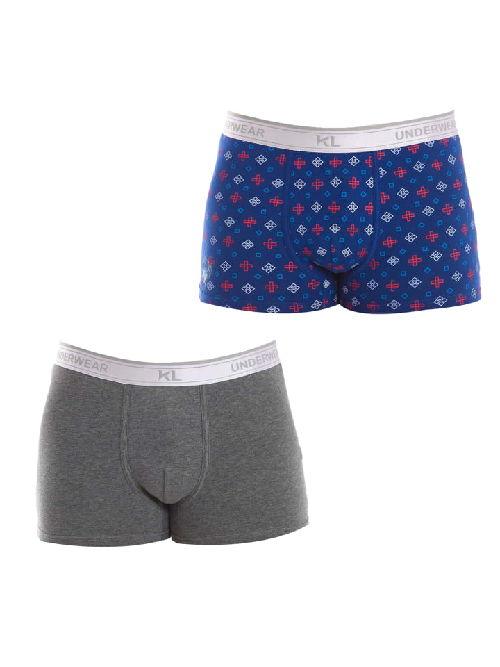 

Боксеры Kisses and Love, синий