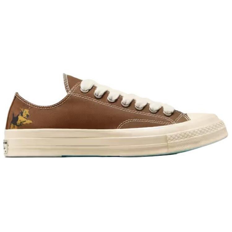 Скейтбордические кеды Chuck 70, унисекс, низкие, коричневый Converse — фото 2