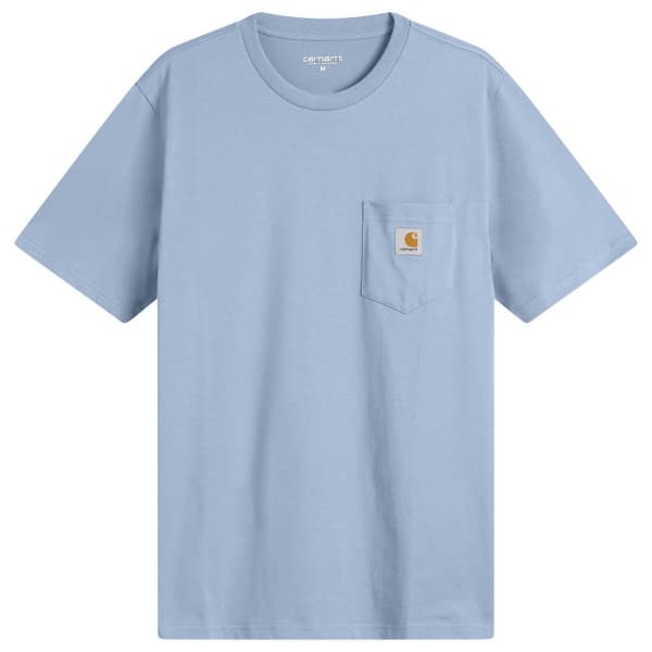 

Футболка с карманом Carhartt Wip, velvet синий