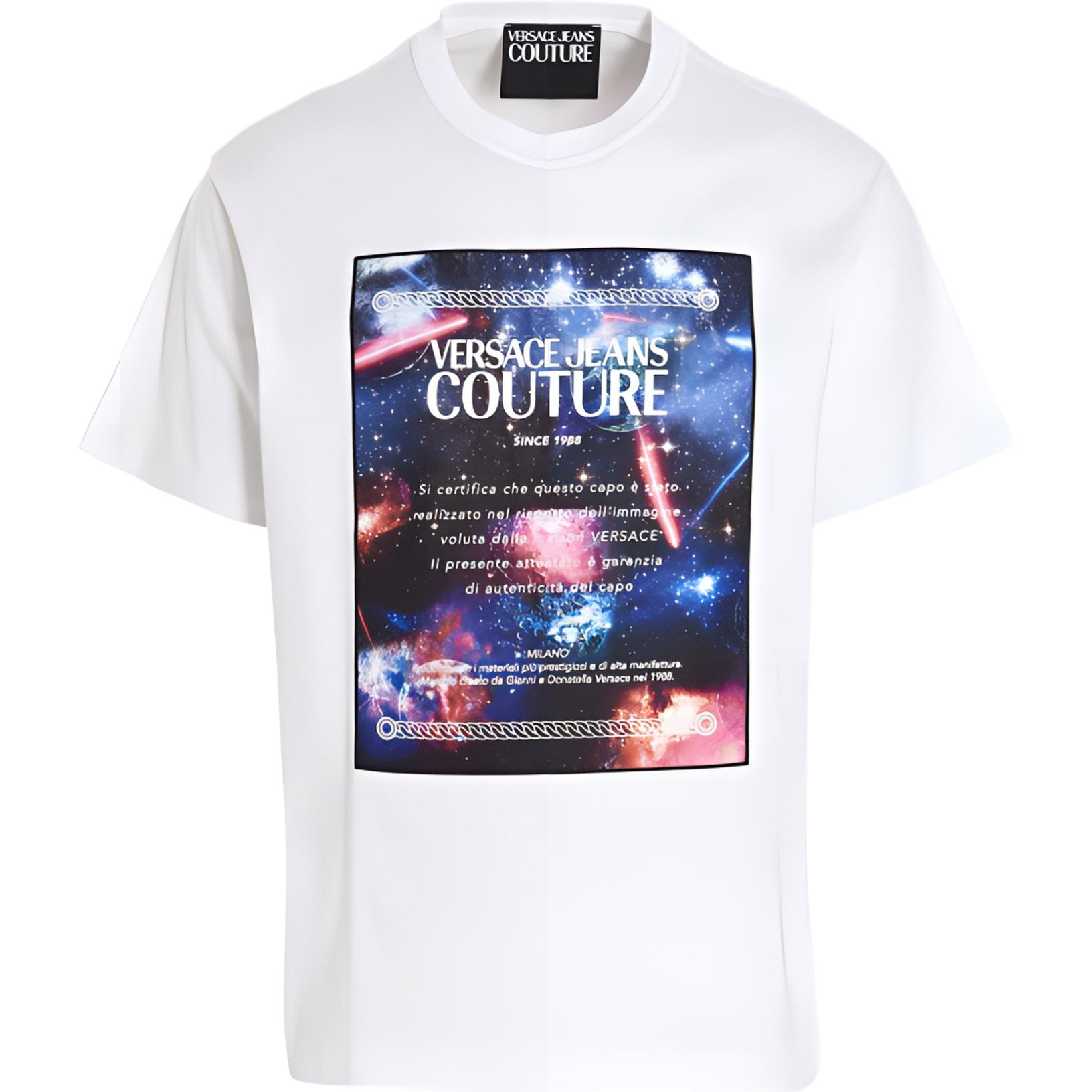 

VERSACE JEANS COUTURE Футболка мужская FW22 White