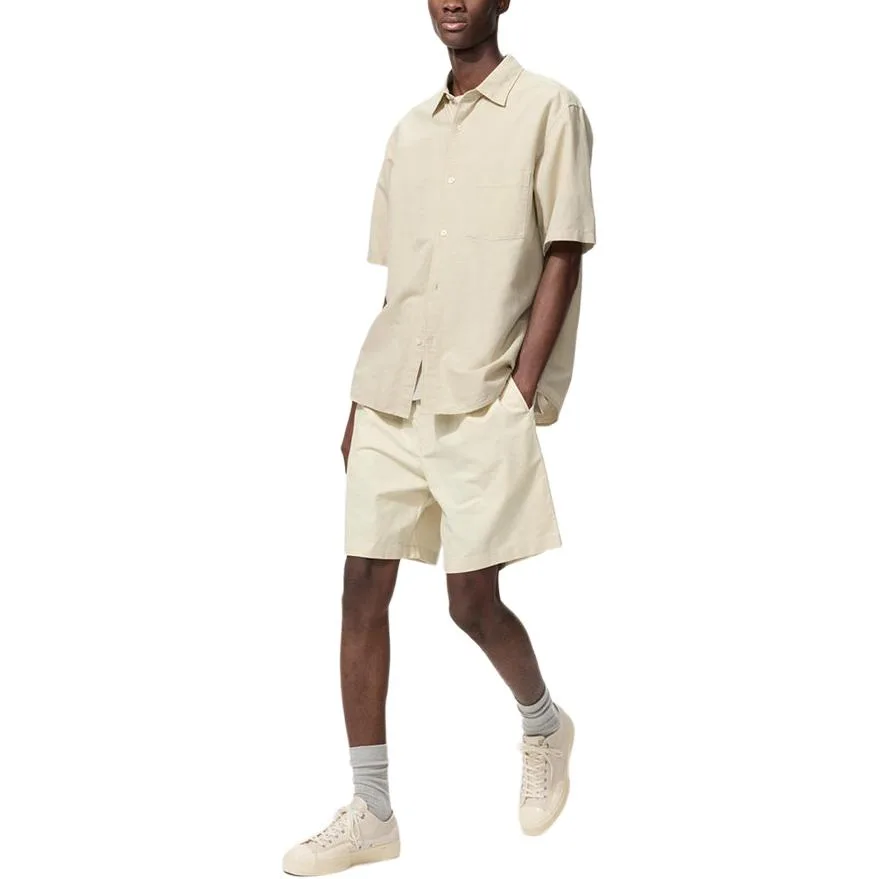 Шорты Casual Men's SS26 UNIQLO, светло-бежевый