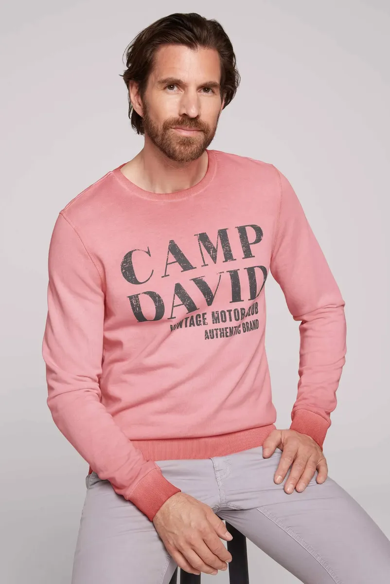 

Свитер CAMP DAVID, хлопок, цвет Sunrise