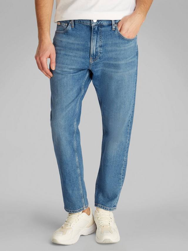 

Зауженные джинсы Dad Calvin Klein, Denim Medium